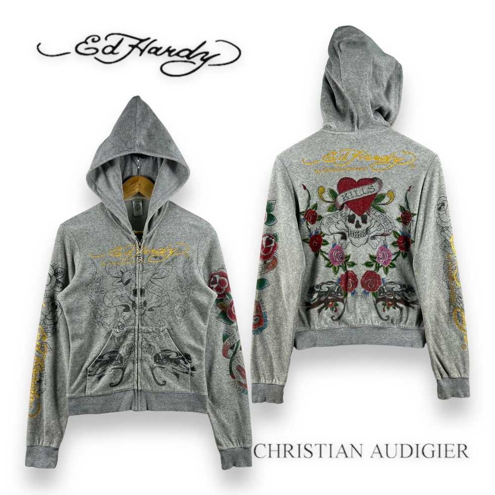 Christian Audigier × Ed Hardy × Skulls 🔥 ED HARD… - image 1