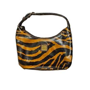 Vintage Dooney and Bourke tiger strip handbag - image 1