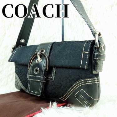 【Excellent Condition】COACH Accessory Pouch Soho Si