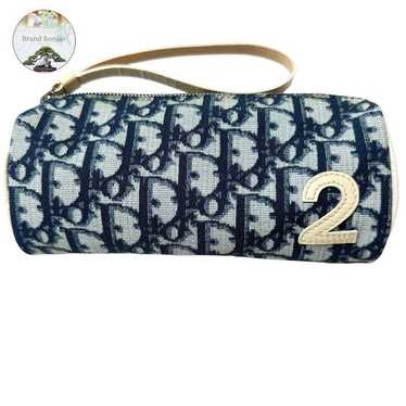 Dior Trotter Pouch PVC Number 2 Navy