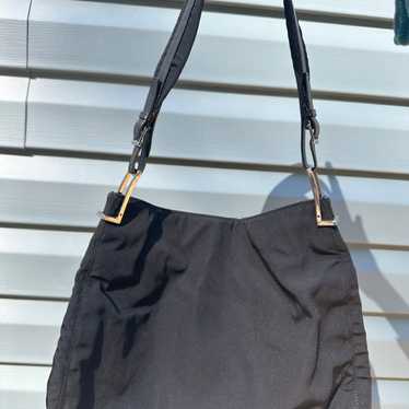 Authentic gucci nylon shoulder bag