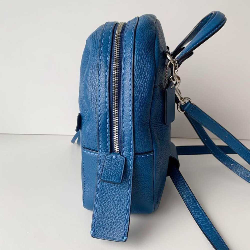 【COACH】Coach Backpack Mini Backpack Blue Andy - image 4