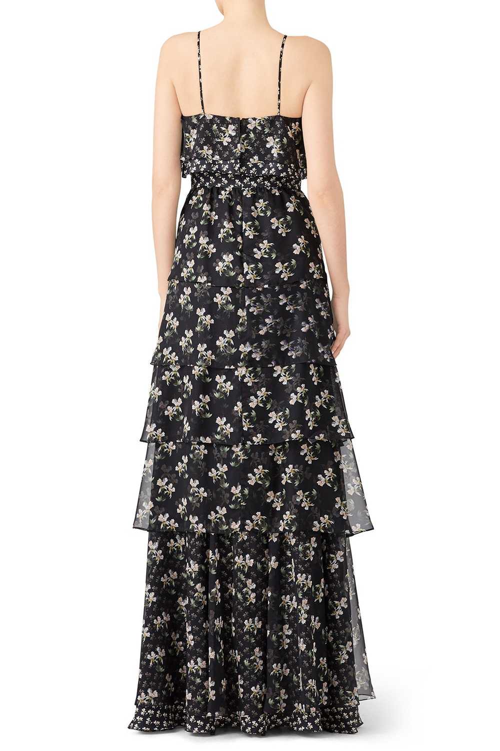 Jill Jill Stuart Floral Kiera Ruffle Gown - image 2