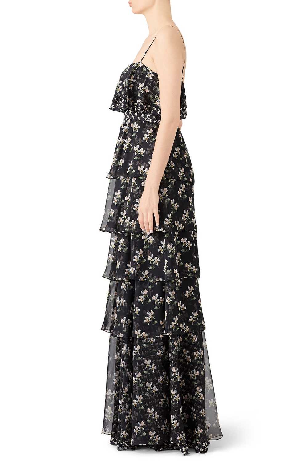 Jill Jill Stuart Floral Kiera Ruffle Gown - image 3