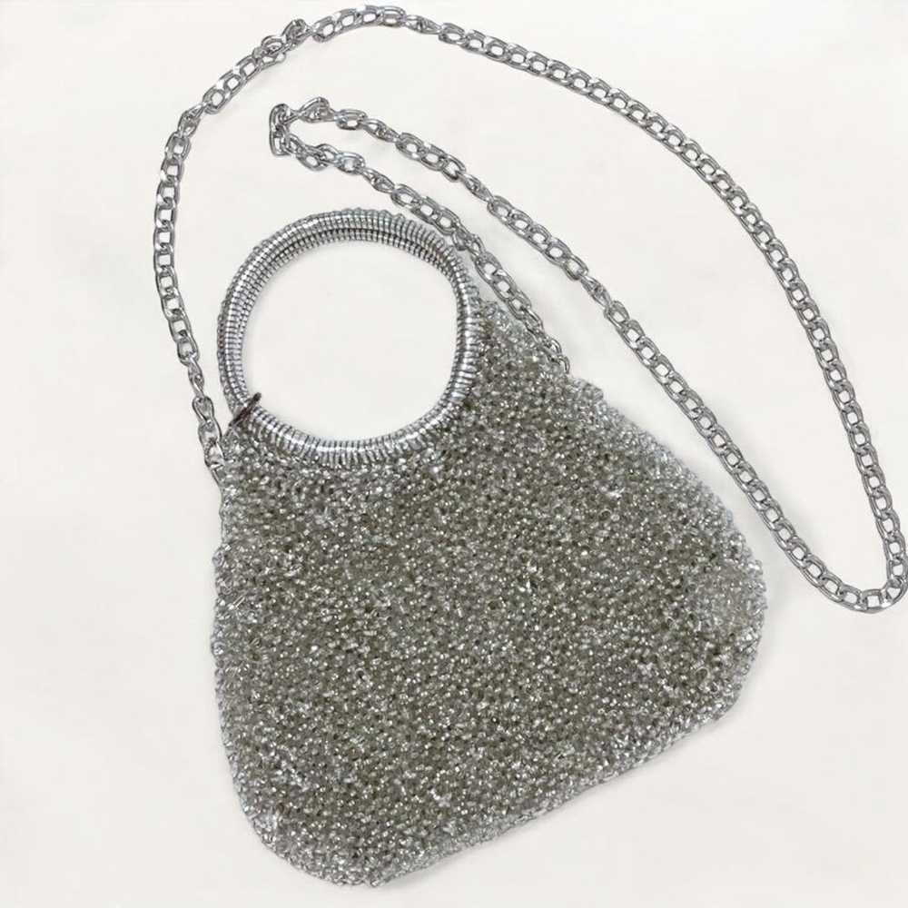 Anteprima Round Silver Handbag Shoulder Medium - image 2