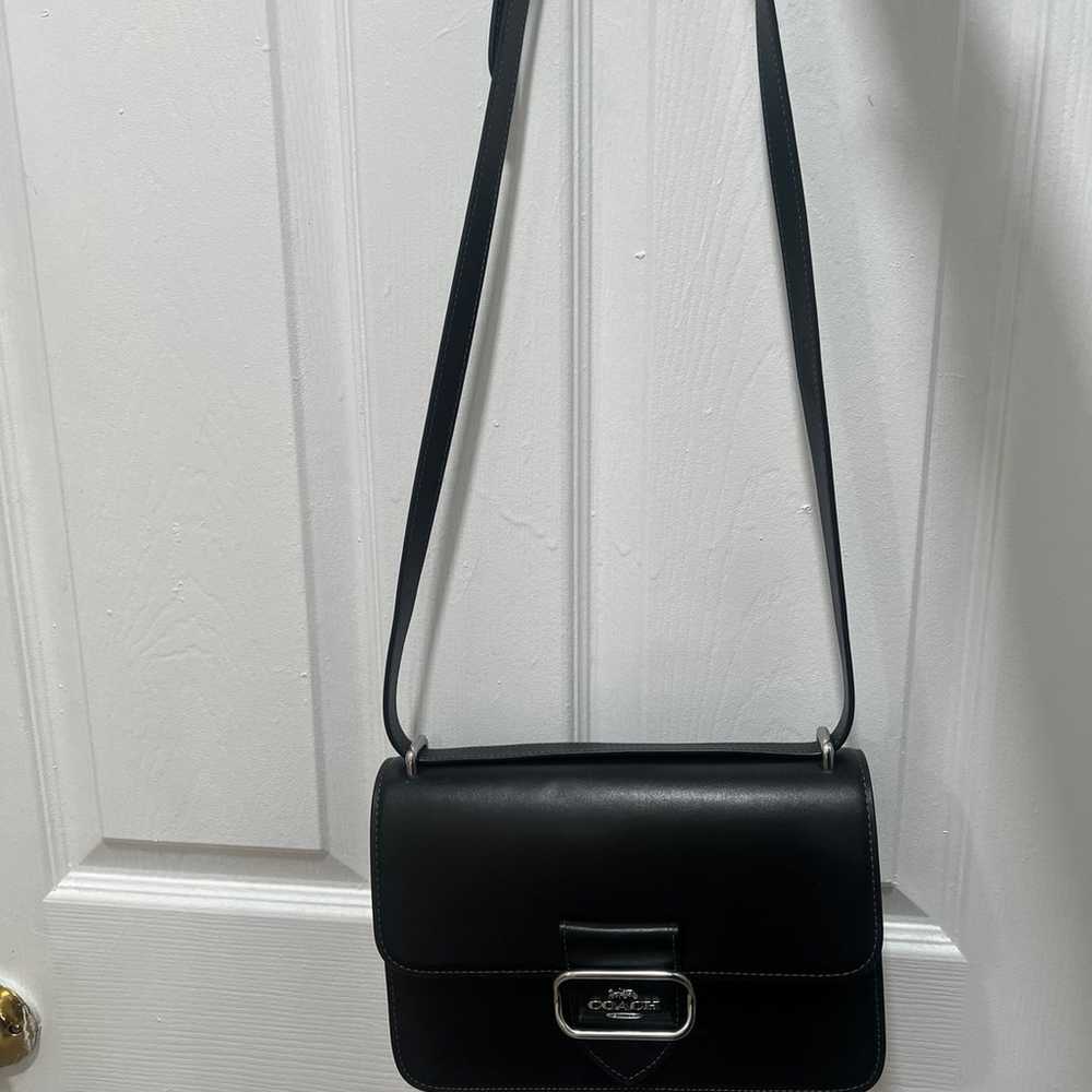 Black Leather MK BAG - image 2