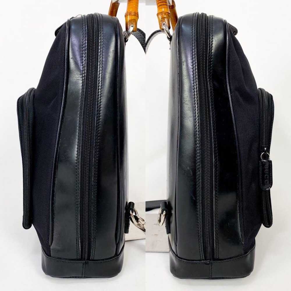 GUCCI one-shoulder backpack shoulder bag black A4 - image 5