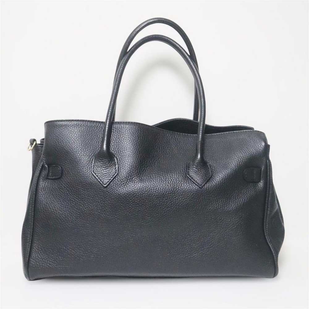 AULENTTI Orenti Flap Handbag 2way Leather Black - image 2