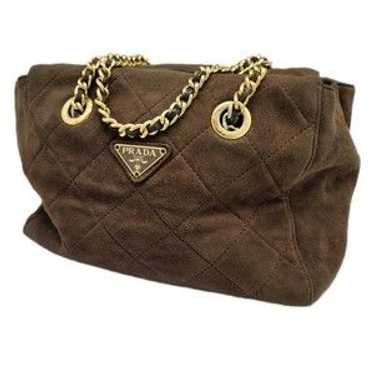 バッグ 2000s PRADA suede leather shoulder bag Prada Suede Shoulder Bag | Saks Fifth Avenue