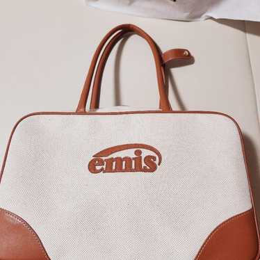 Not yet available in Japan! emis canvas leather ba