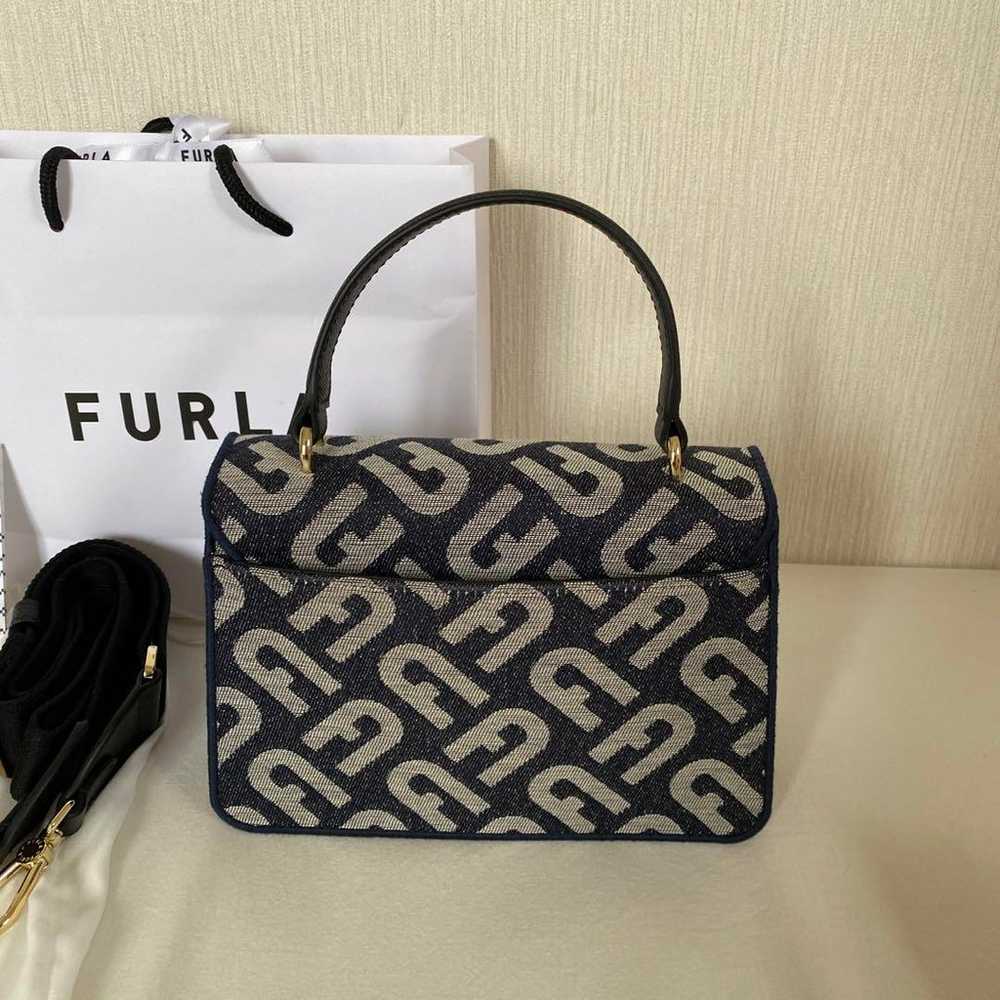 FURLA Denim Shoulder Bag Handbag - image 3