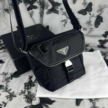 PRADA Nylon Shoulder Bag.