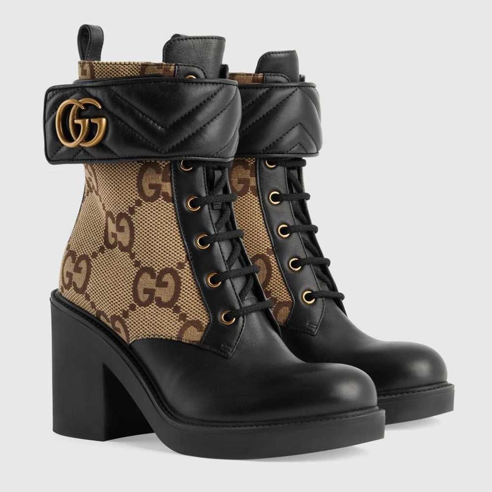 Gucci Leather boots - image 2