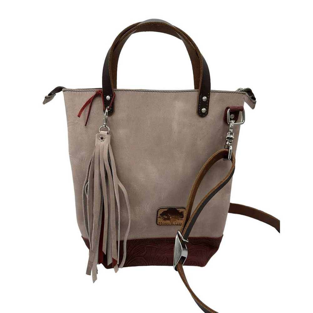 Home Tree Handcrafted Mini Rey Leather Crossbody … - image 1