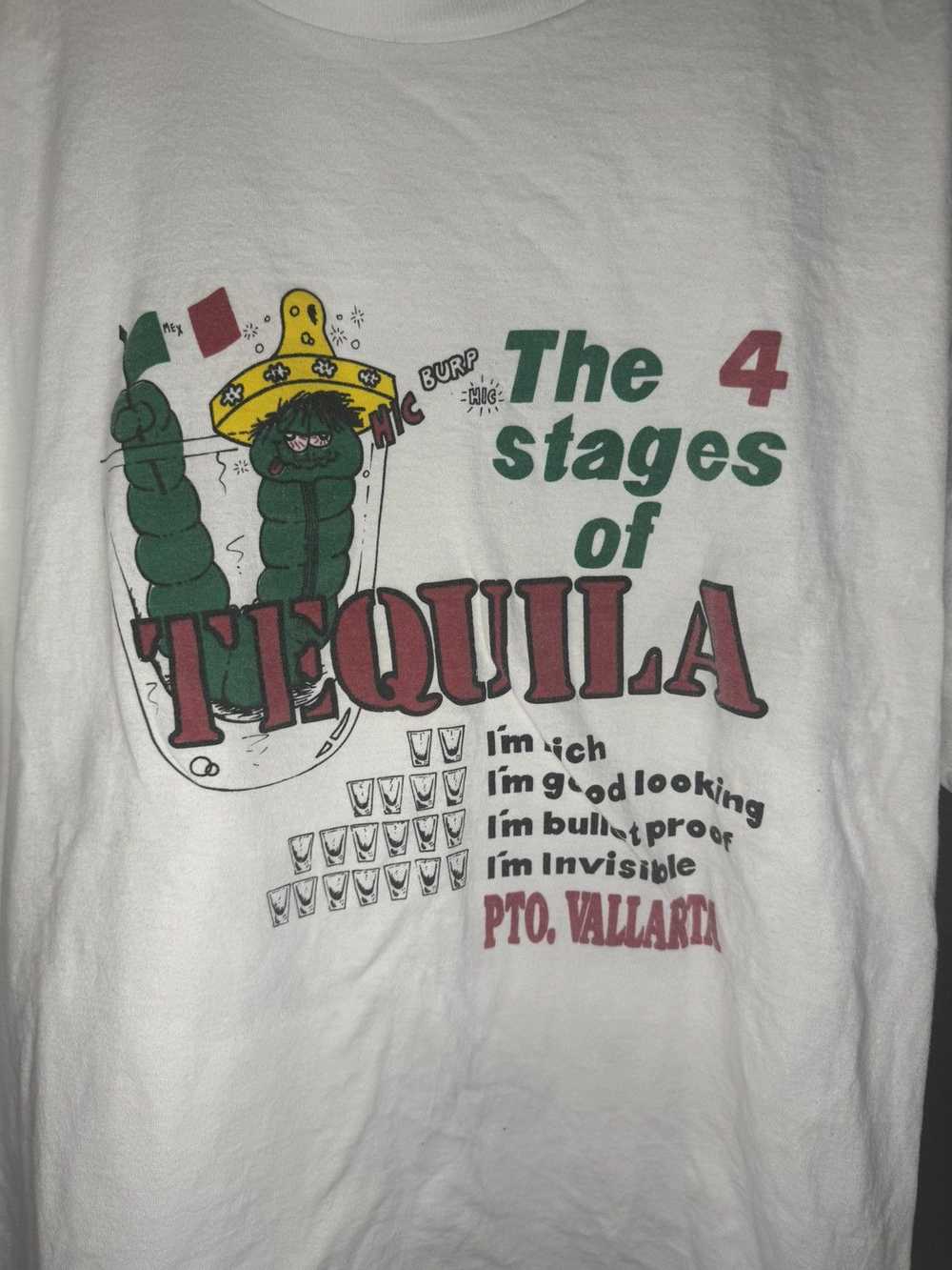 Vintage Vintage 90s The 4 Stages of Tequila Graph… - image 2