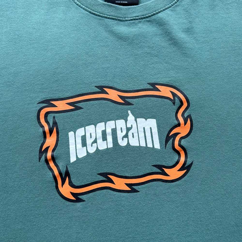 Other Ice Cream BBC Spellout Graphic Logo Tee Gre… - image 3