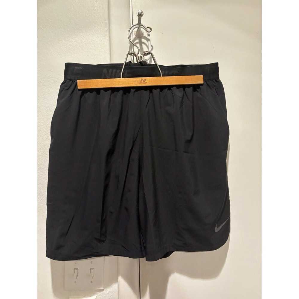 Nike Nike Dri Fit Tech Running Shorts Size XL Bla… - image 1