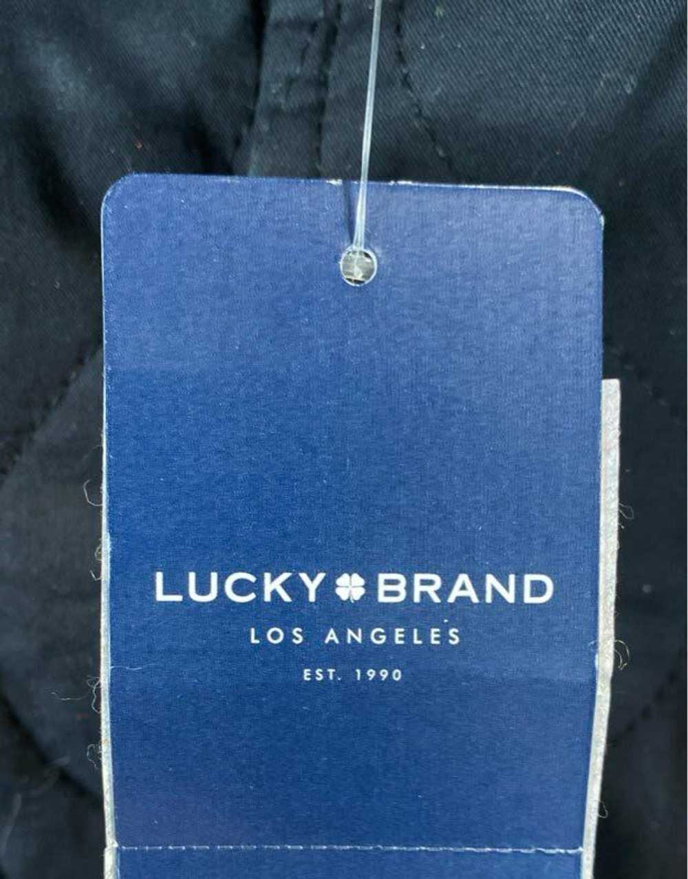 NWT Lucky Brand Mens Black Cotton Pockets Button … - image 3