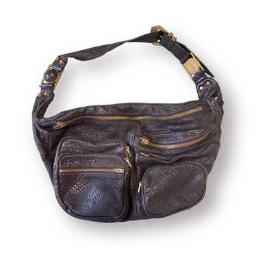 Alexander Wang Max Fanny Pack RARE Glam Black Pebb