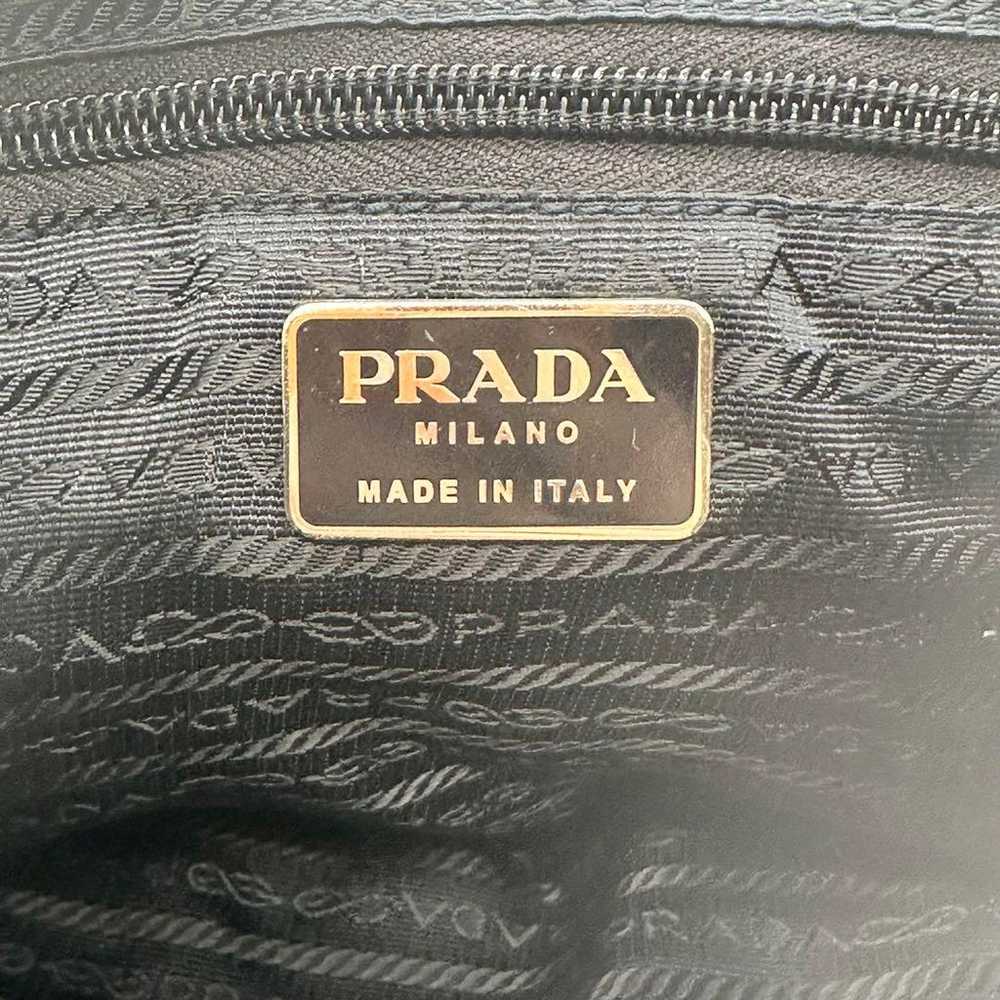 Excellent condition ✨ Prada Leather Nylon Rucksac… - image 11