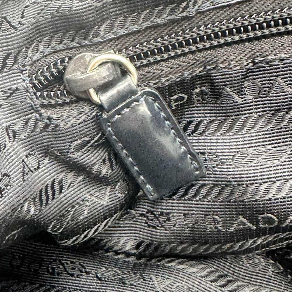 Excellent condition ✨ Prada Leather Nylon Rucksac… - image 12