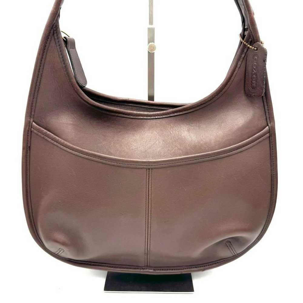 Old Coach Ergo Shoulder Bag Dark Brown 9033 - image 2