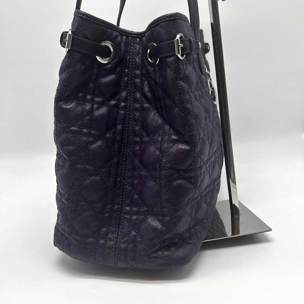 Brand new item ✨Dior Cannage Tote Bag Purple Silv… - image 4