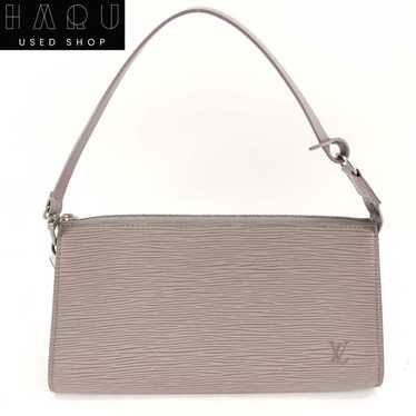 【Genuine】LOUIS VUITTON Epi Pochette Accessoire Bag