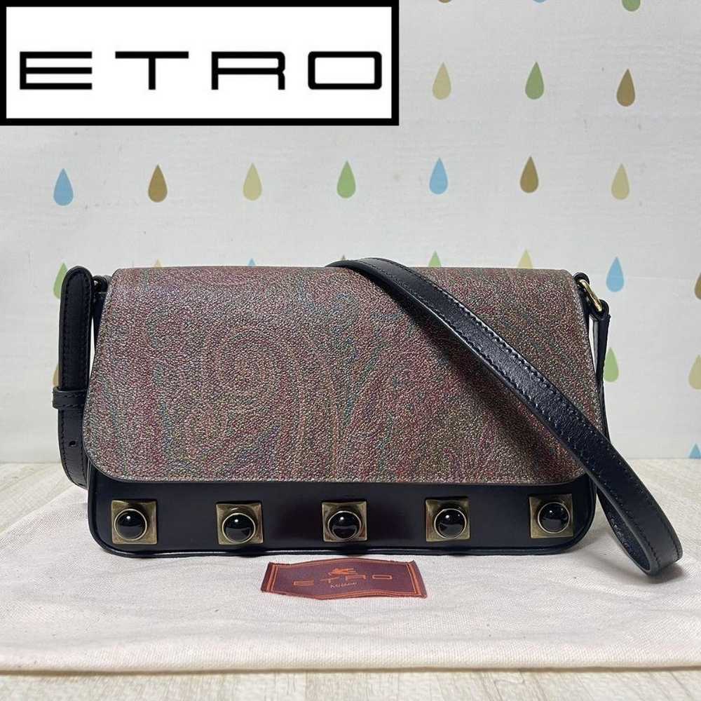 Brand new ETRO Crown Me Paisley Shoulder Bag, bar… - image 1