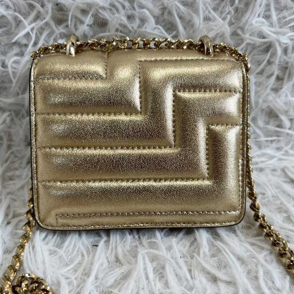 JIMMY CHOO Shoulder Bag MICRO VARENNE Gold - image 7