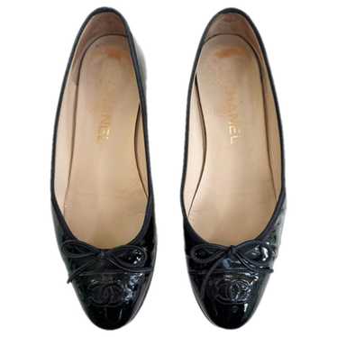 Chanel Patent leather ballet flats