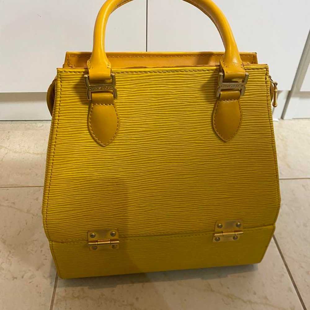 Yellow high-quality bag - image 4