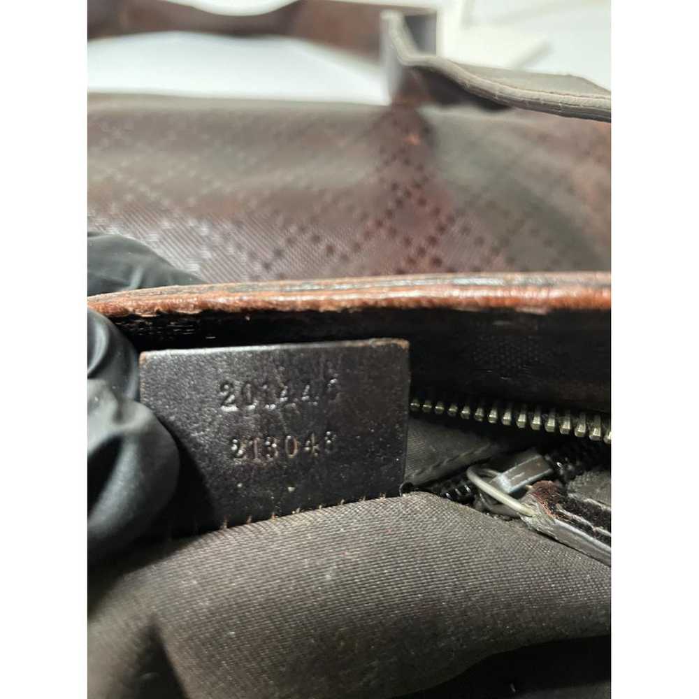 Gucci Leather satchel - image 8