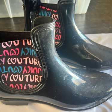 Juicy Couture rain boots women's size 10 - image 1