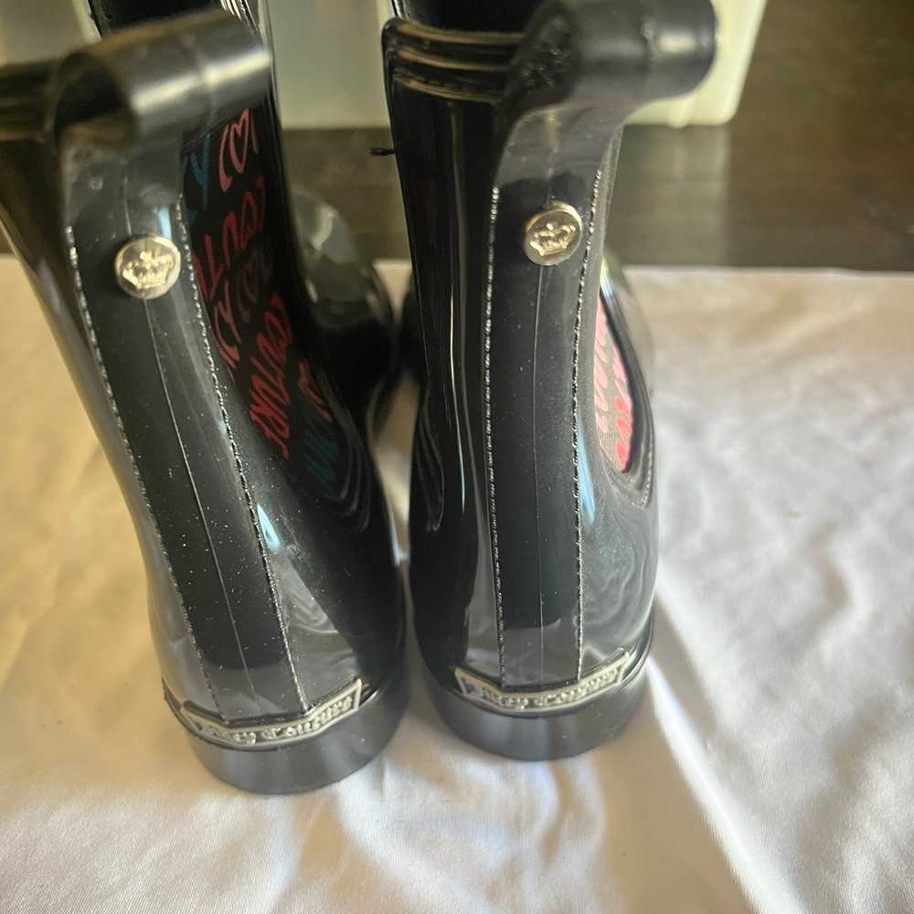 Juicy Couture rain boots women's size 10 - image 2