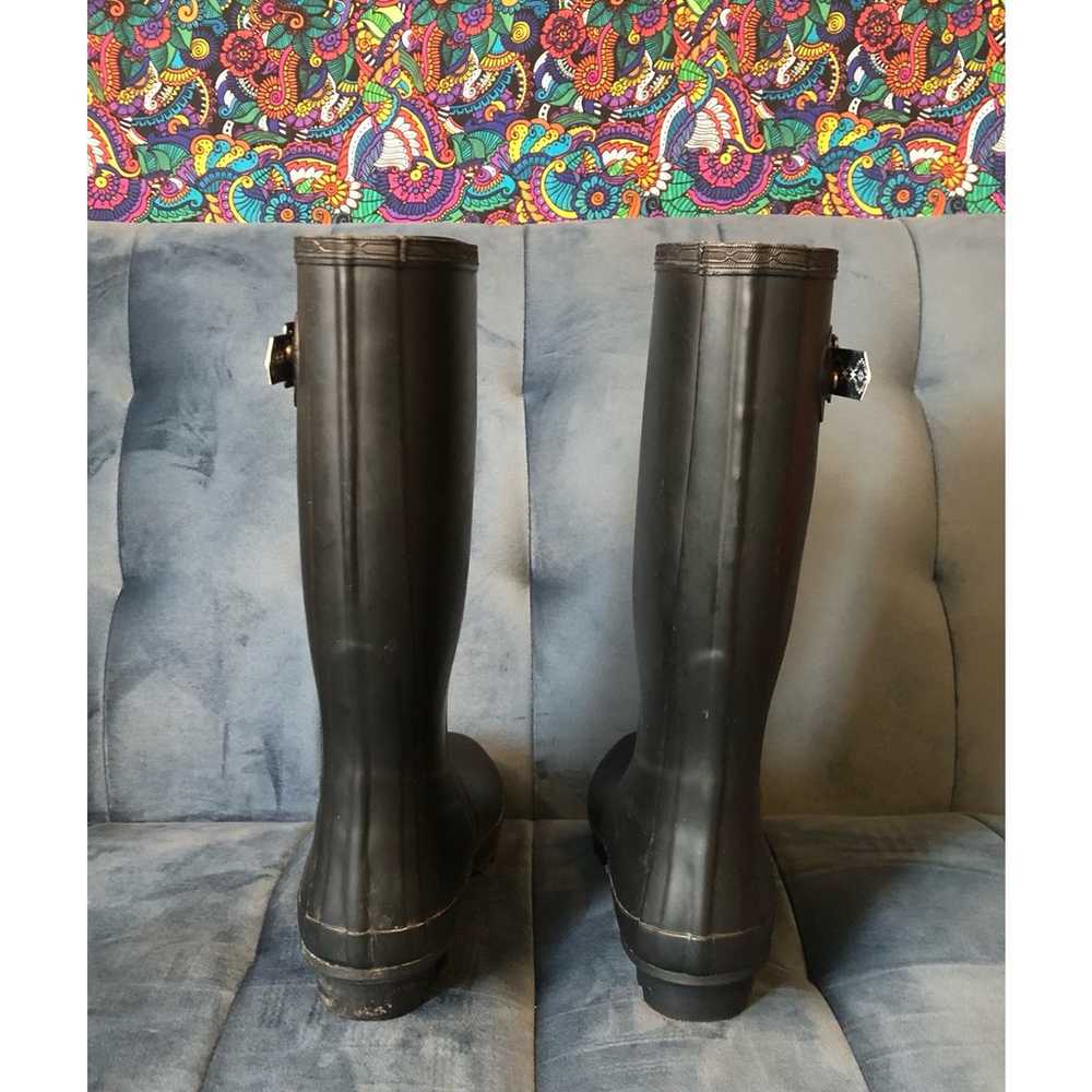 Pendleton Tall Classic Black Rubber Rainboot Wate… - image 7