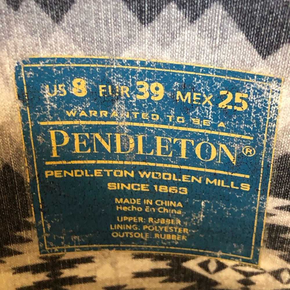 Pendleton Tall Classic Black Rubber Rainboot Wate… - image 8