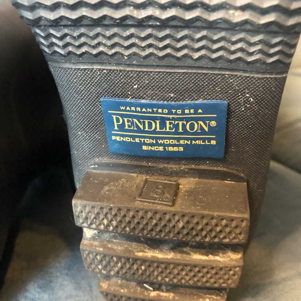 Pendleton Tall Classic Black Rubber Rainboot Wate… - image 9