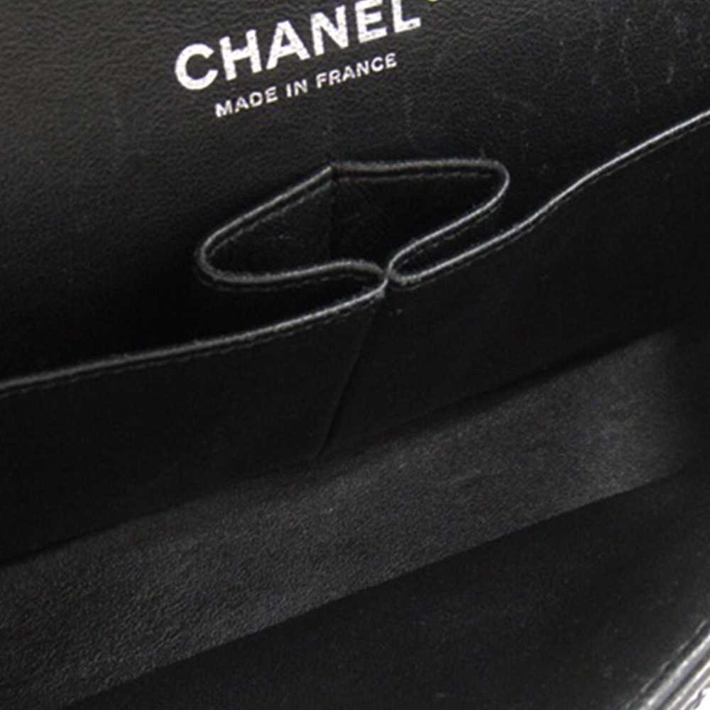 Chanel Chanel Medium Classic Satin Airline Double… - image 5