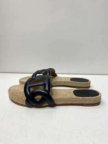 Hermes Nappa Famosa Espadrille Sandals Women Sz 5.