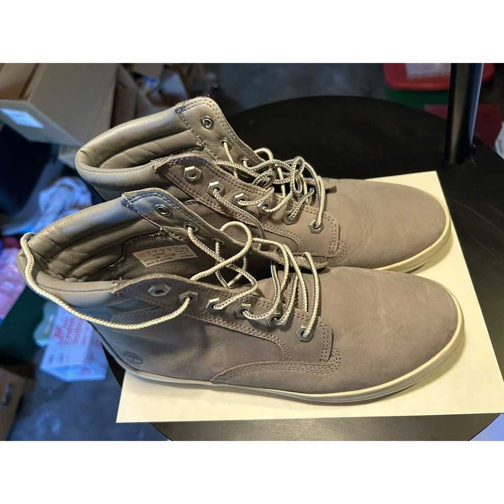 Timberland Women's Light Gray Ankle Boots Size 8 - image 2