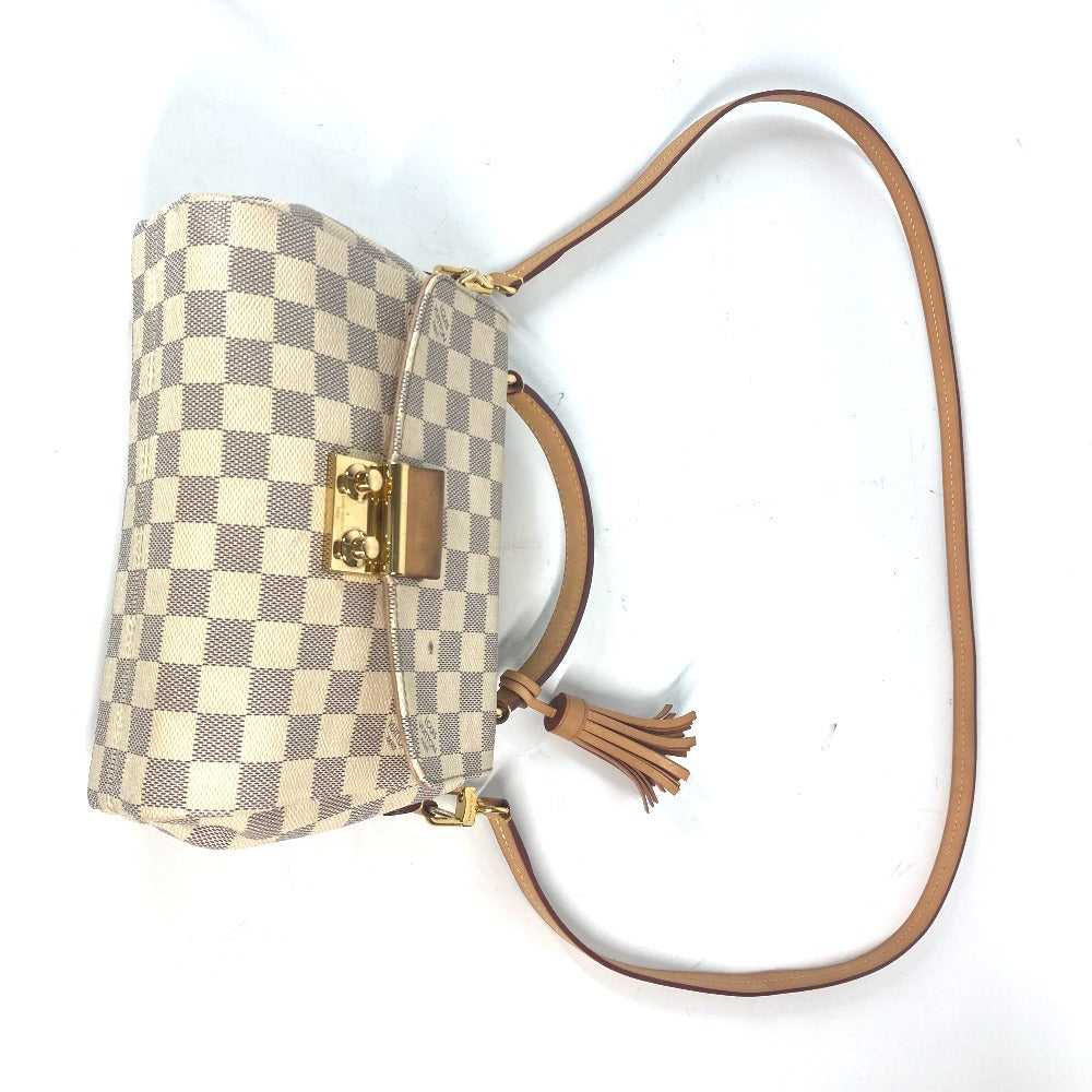 LOUIS VUITTON Handbag N41581 Damier Azur Canvas w… - image 10