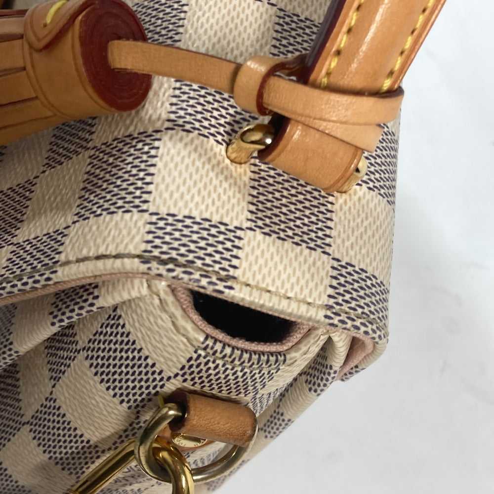 LOUIS VUITTON Handbag N41581 Damier Azur Canvas w… - image 11