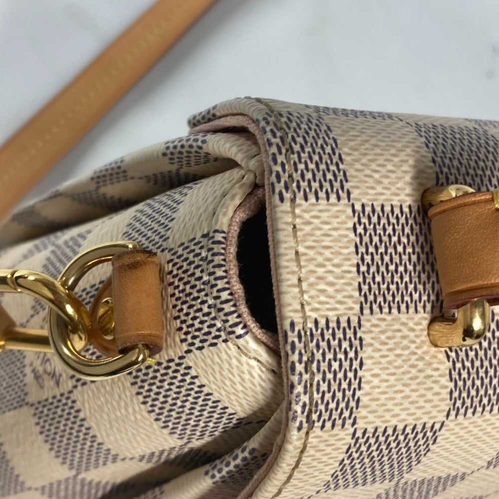 LOUIS VUITTON Handbag N41581 Damier Azur Canvas w… - image 12