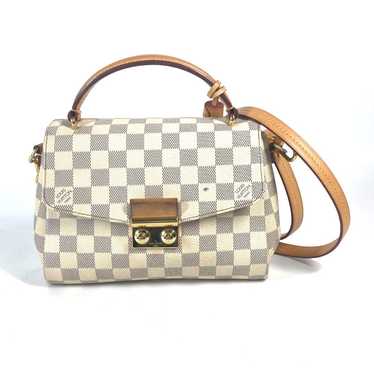 LOUIS VUITTON Handbag N41581 Damier Azur Canvas w… - image 1