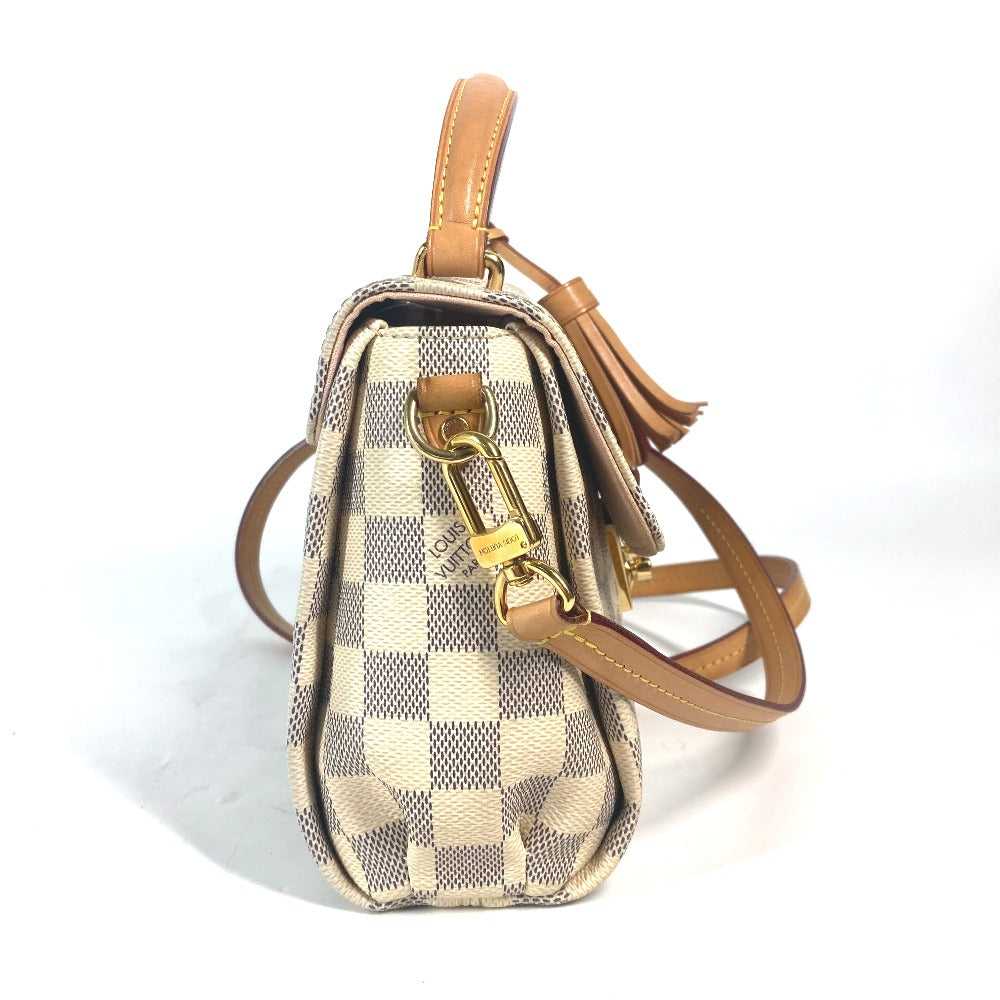 LOUIS VUITTON Handbag N41581 Damier Azur Canvas w… - image 4