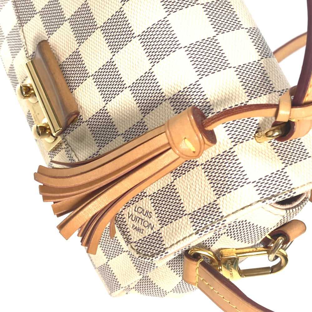 LOUIS VUITTON Handbag N41581 Damier Azur Canvas w… - image 9