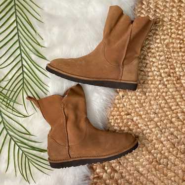 UGG Alida Chestnut Suede Boots size 7 - image 1