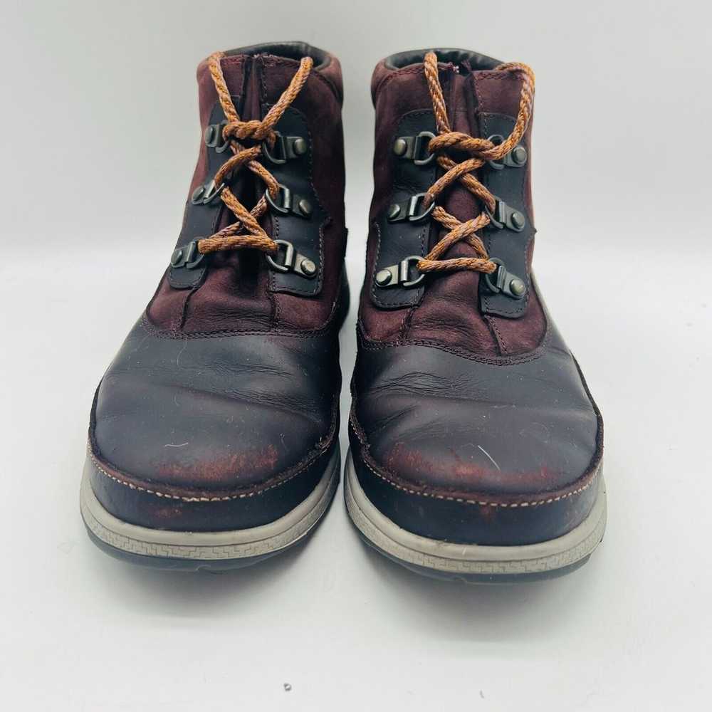 Chaco Boots Womens 7.5 Brown Red Ember Leather La… - image 9