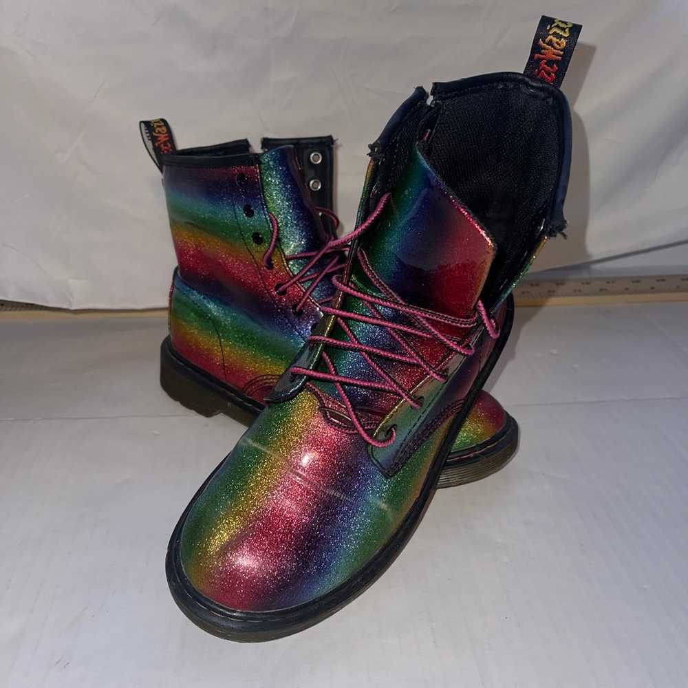 Dr. Martens Size 6M 7L 1460 Ombre Glitter J Comba… - image 1